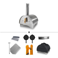 Igneus Minimo Mega Bundle - wood fired portable pizza oven
