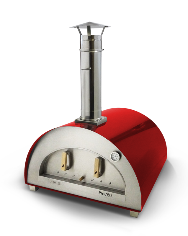 Igneus Pro 750 pizza oven - Red