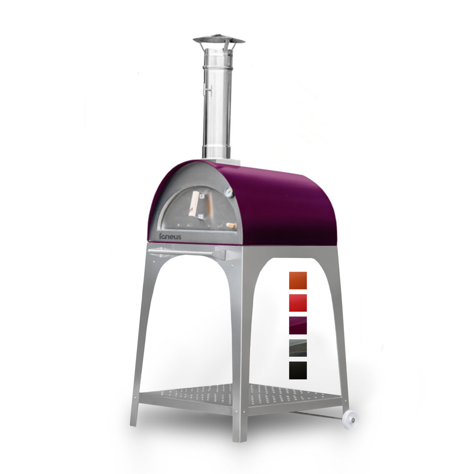Igneus Classico wood fired pizza oven with stand
