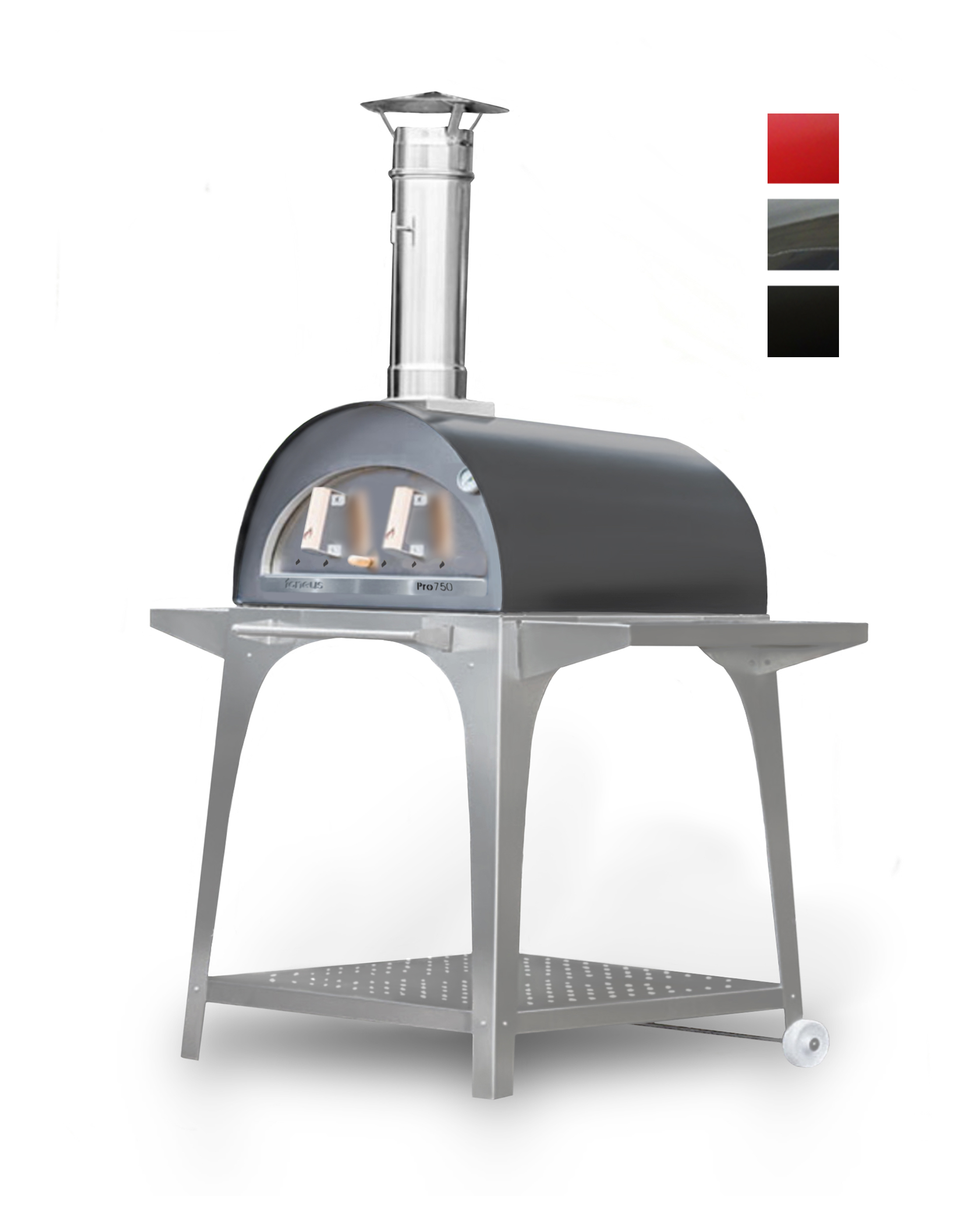 Igneus Pro 750 pizza oven with stand