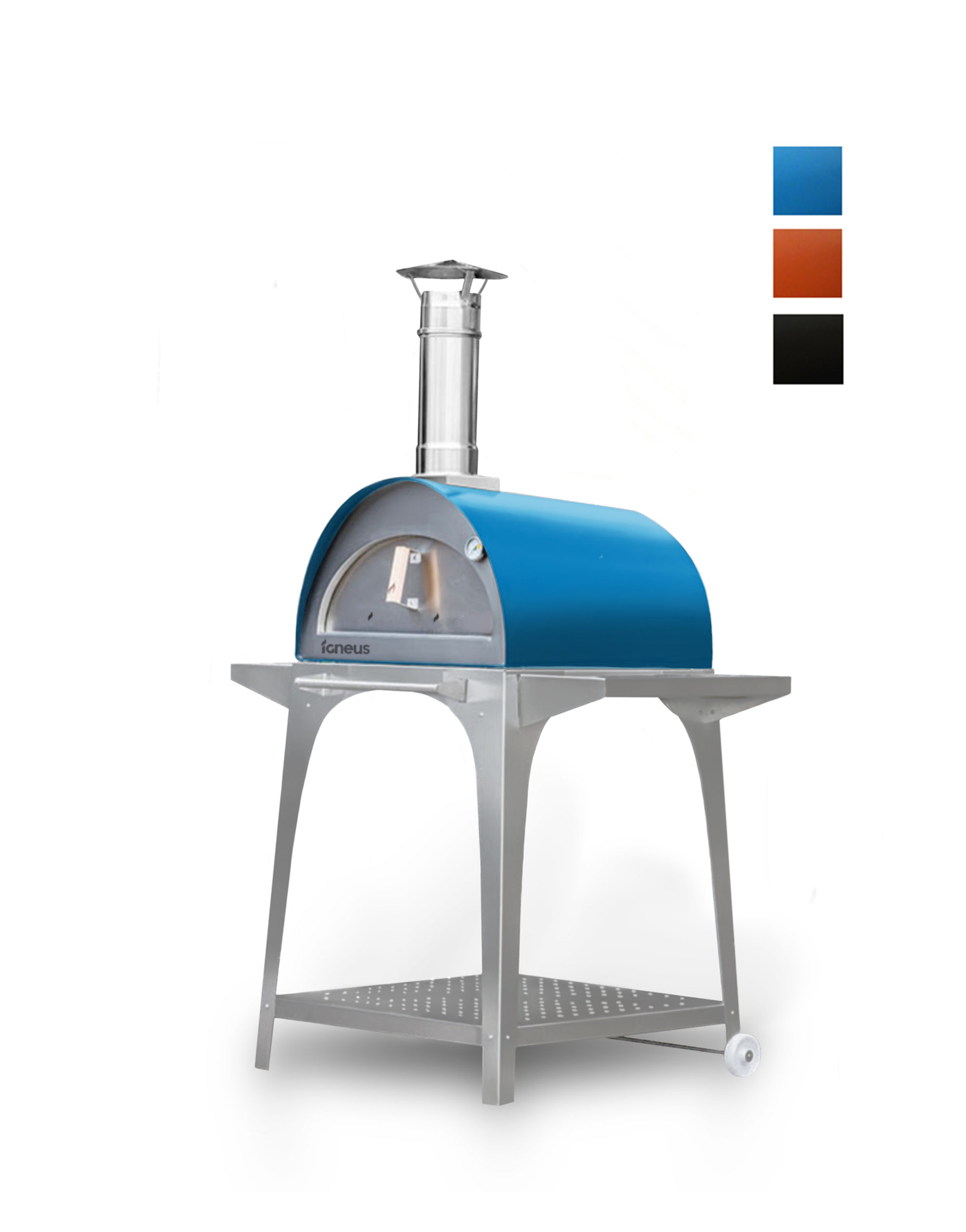 Igneus Bambino pizza oven with stand