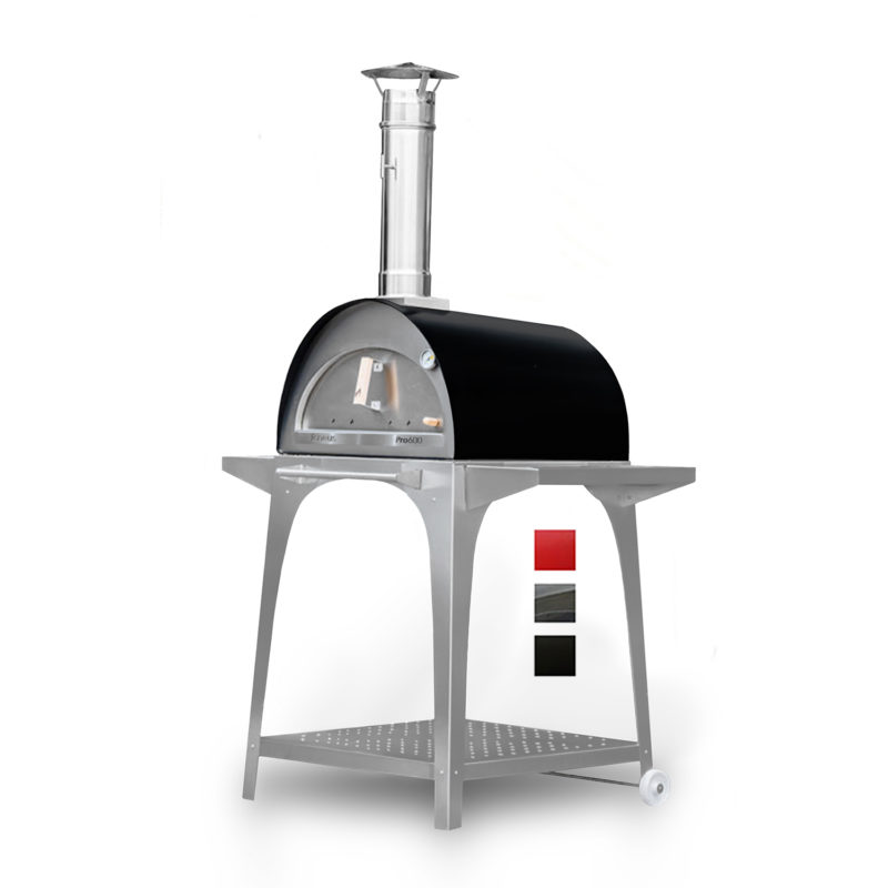 Igneus Pro 600 wood fired pizza oven with stand