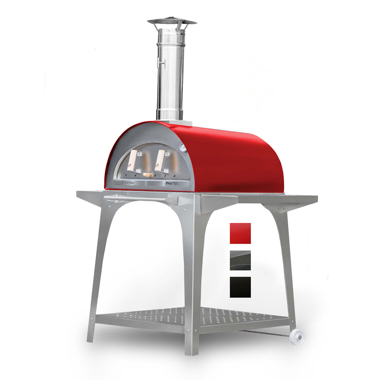 Igneus Pro 750 pizza oven with stand