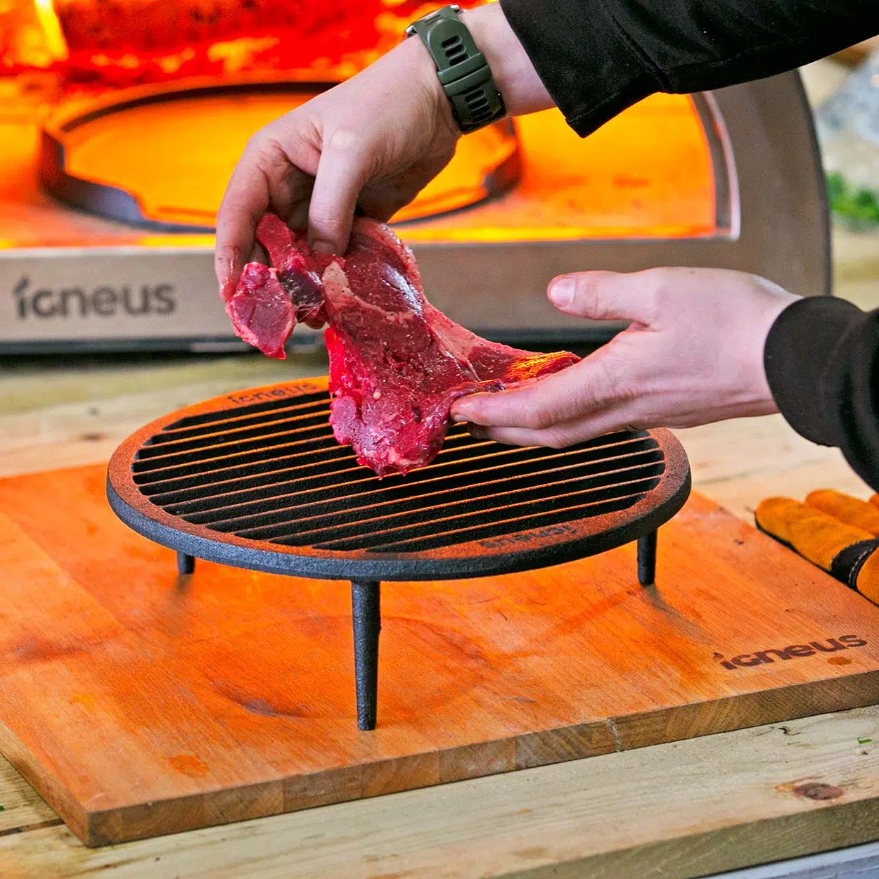 Igneus Cast Iron Tuscan Grill - Image 4