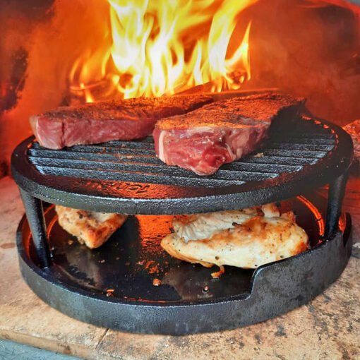 Igneus Tuscan Grill - pizza oven accessories cast iron