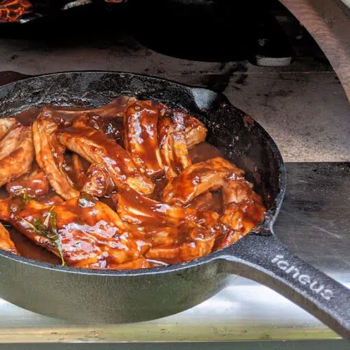 Igneus 3 part cast iron pan set - pizza oven accessories