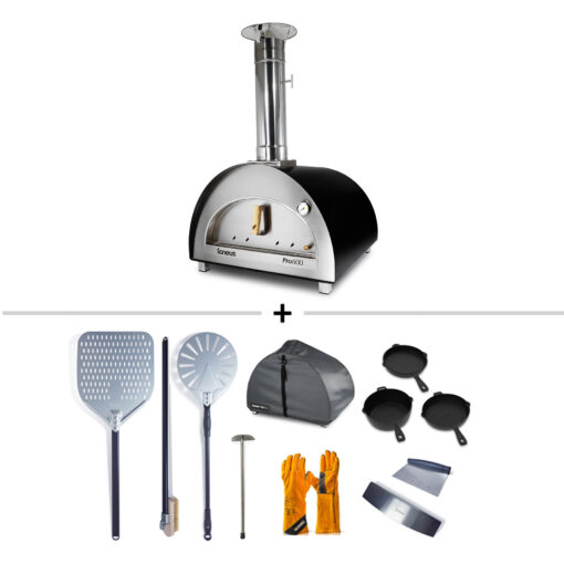 Igneus Pro 600 Ultimate Bundle Deal wood fired pizza oven