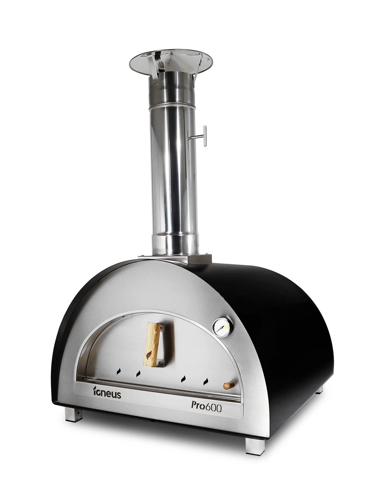 Igneus Pro 600 - Matt Black pizza oven
