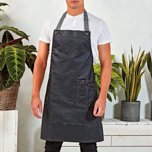 Wax Look Demin Apron
