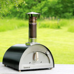 Igneus Bambino wood fired pizza oven - Matt Black