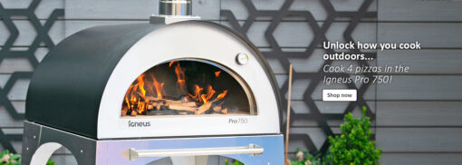 Igneus Pro 750 wood fired pizza oven - commercial - professional - igneus wood fired pizza ovens uk