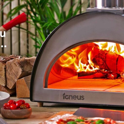 Igneus wood fired pizza ovens uk - igneus classico wood fired pizza oven