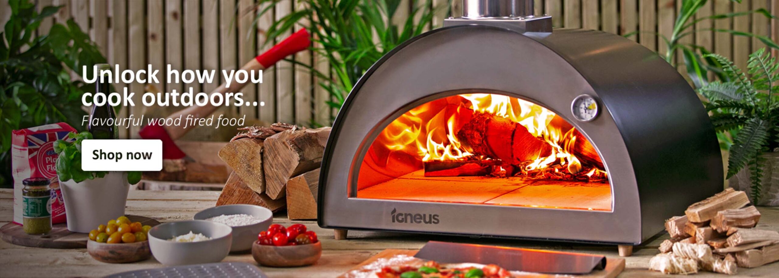 Igneus wood fired pizza ovens uk - igneus classico wood fired pizza oven