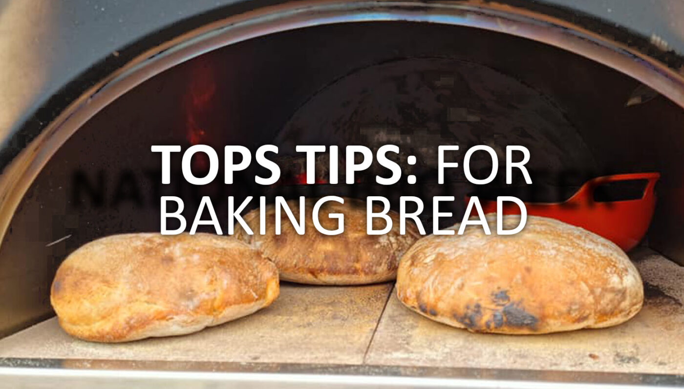 Top tips for baking bread in pizza oven - igneus wood fired pizza ovens uk