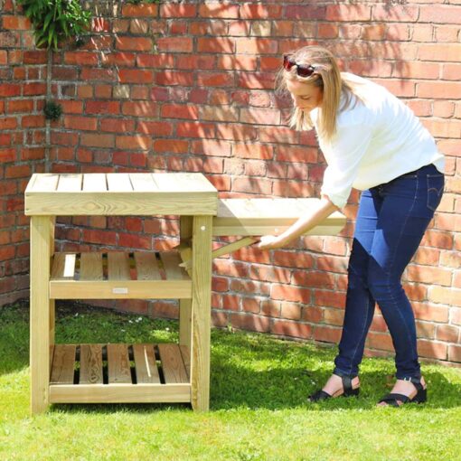 Zest Wooden Pizza Oven Stand