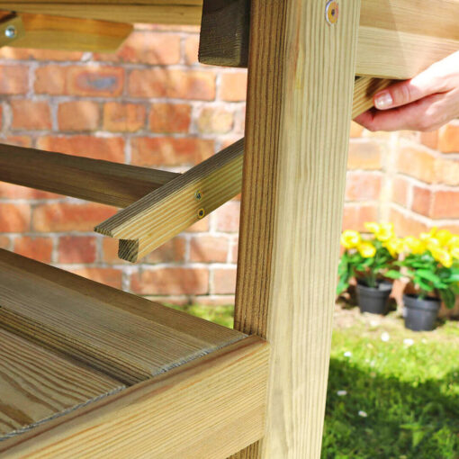 Zest Wooden Pizza Oven Stand
