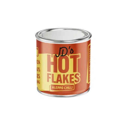 JD's Hot Aleppo Chilli Flakes (35g)