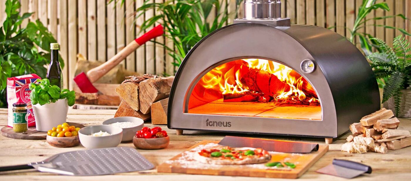 Igneus Classico wood fired table top pizza ovens
