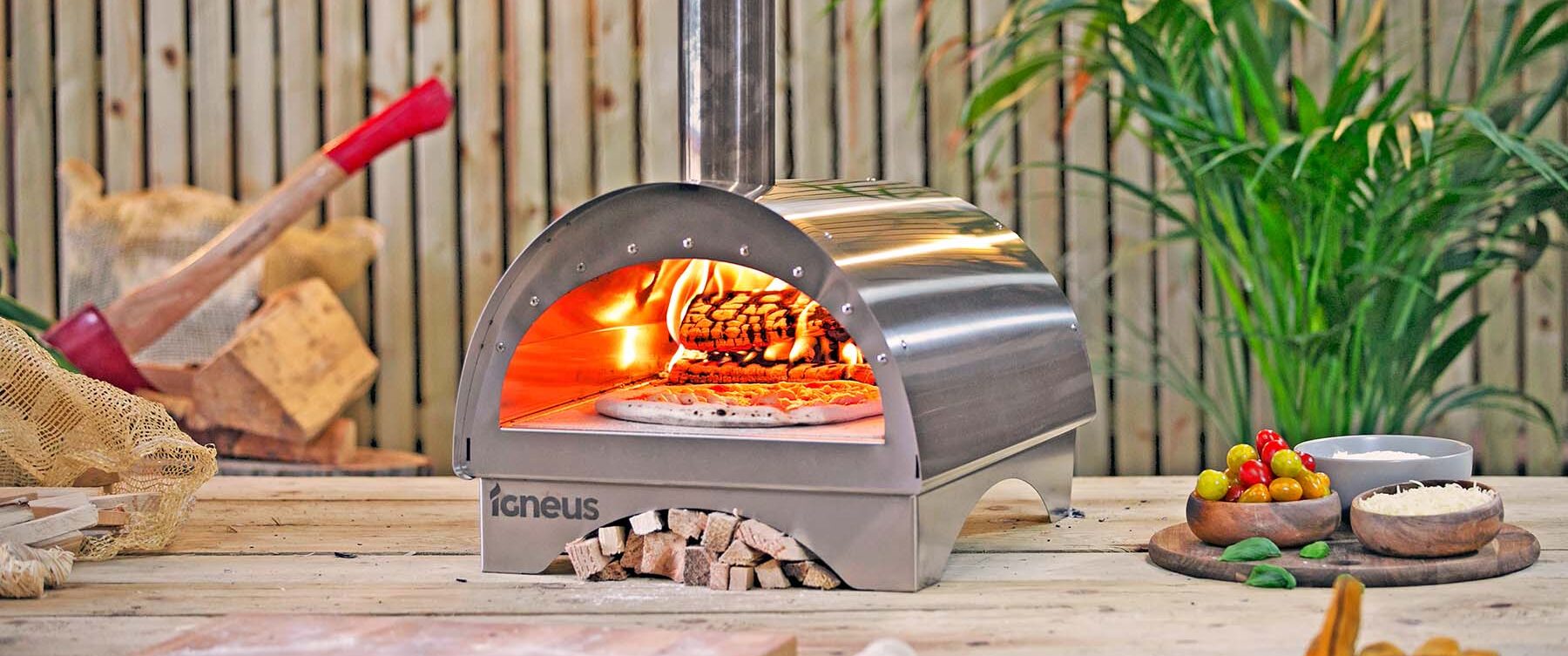 Igneus Minimo portable wood fired pizza oven