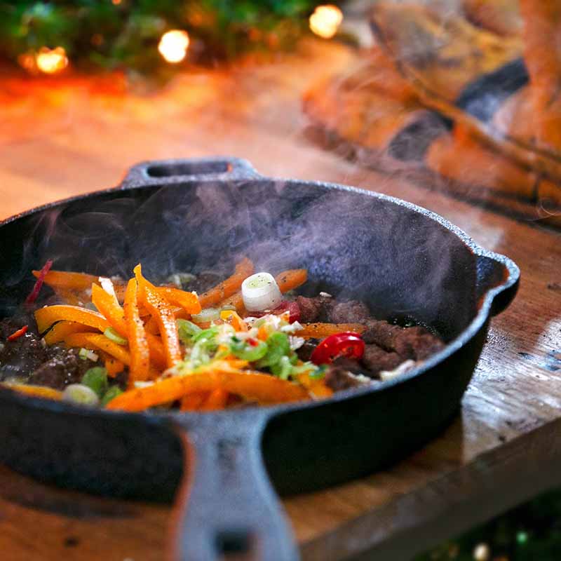 Igneus 3 Part Cast Iron Pans