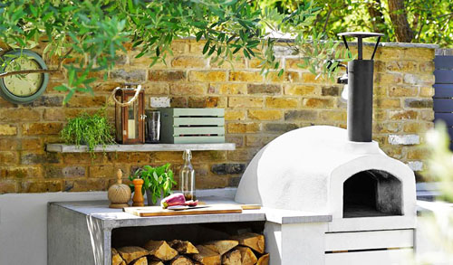 Igneus ceramiko traditional brick wood fired pizza oven - home and commercial pizza ovens -