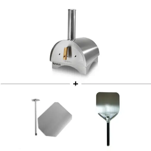 Igneus Minimo Portable Pizza Oven + Free Peel